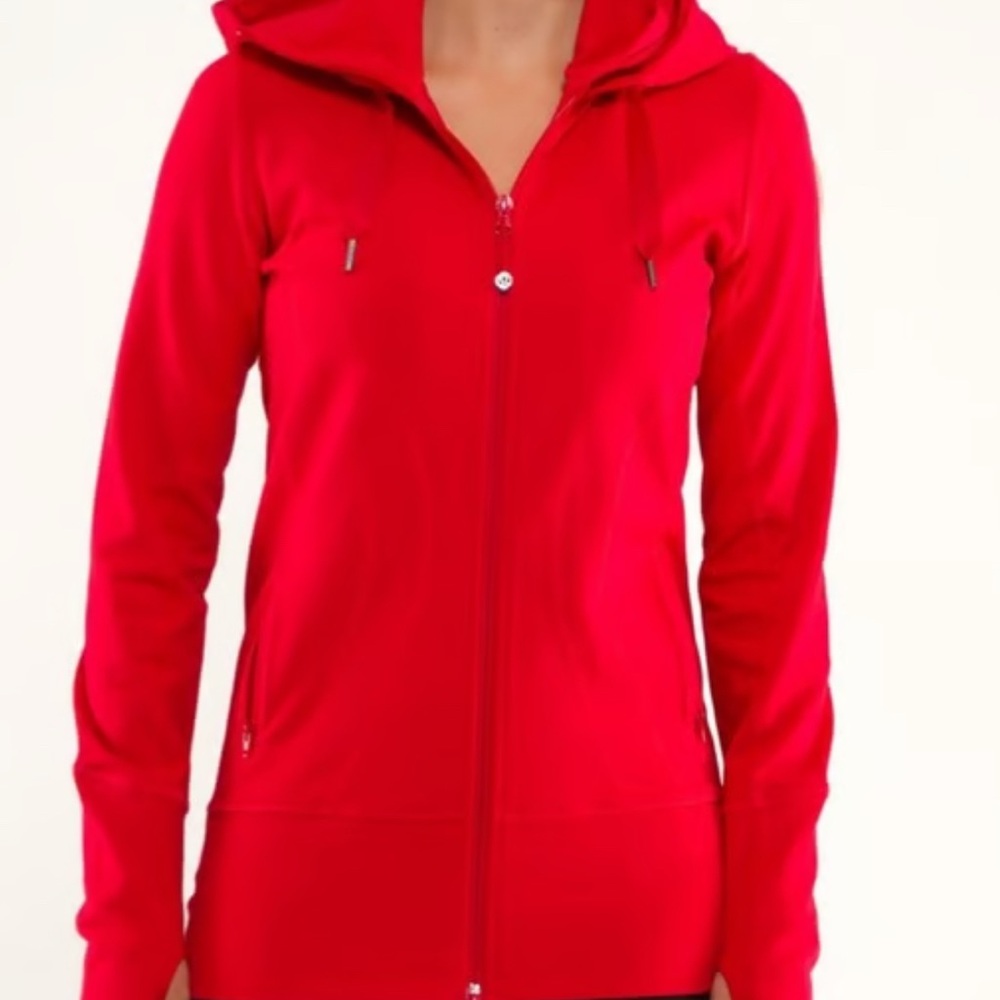 Lululemon Stride Zip Up Women’s Size 8 Red Trending Athletic Jacket